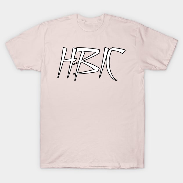 HBIC thriller letters T-Shirt by artbyomega